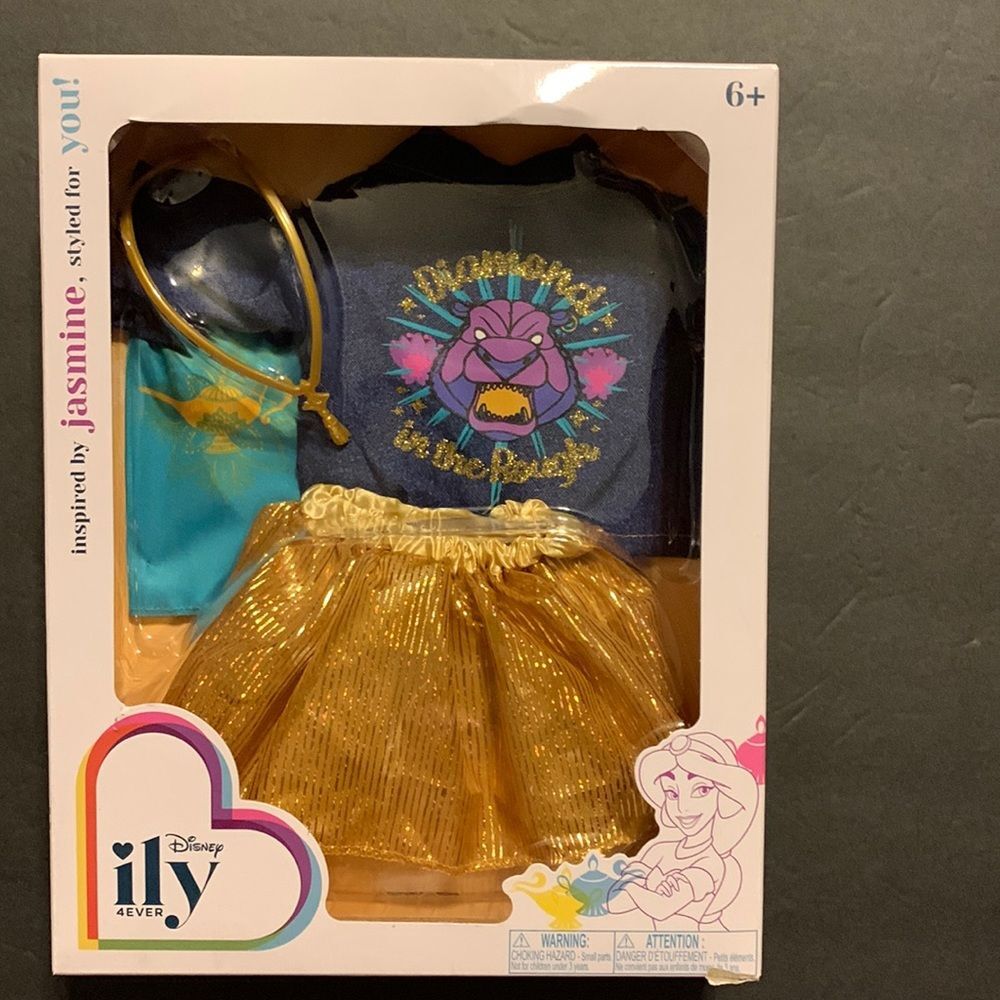 COPY - - New Disney ily 4Ever Jasmine doll accessories